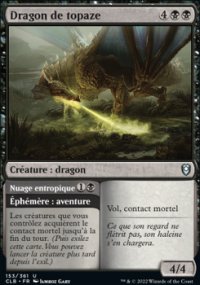 Dragon de topaze<br>Nuage entropique - 