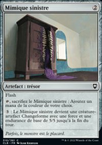 Mimique sinistre - 