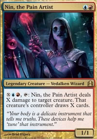 Nin, l'artiste en souffrances - MTG Commander