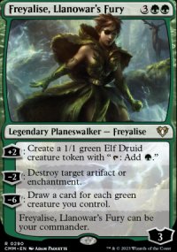 Freyalise, Llanowar's Fury - 