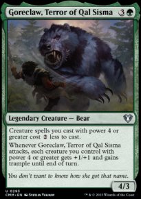 Goreclaw, Terror of Qal Sisma - 