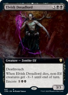 Elvish Dreadlord - 