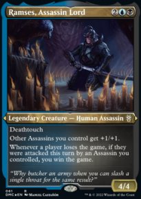 Ramses, Assassin Lord 2 - Dominaria United Commander Decks