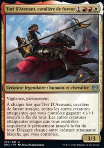 Tori D'Avenant, cavalire de fureur - 