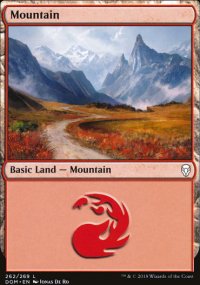 Mountain 1 - Dominaria