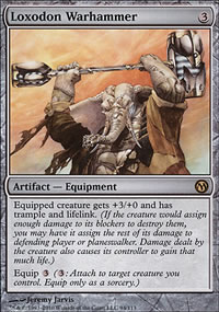 Marteau de guerre loxodon - Duels of the Planeswalkers