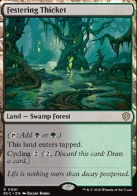 Festering Thicket - Lorwyn Eclipsed Commander Decks