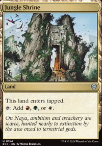 Jungle Shrine - Lorwyn Eclipsed Commander Decks
