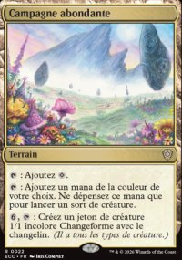 Campagne abondante - Lorwyn Eclipsed Commander Decks