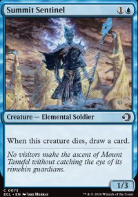 Summit Sentinel - Lorwyn Eclipsed