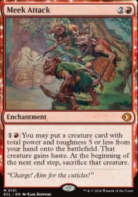 Meek Attack - Lorwyn Eclipsed
