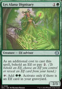 Lys Alana Dignitary - Lorwyn Eclipsed
