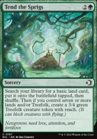 Tend the Sprigs - Lorwyn Eclipsed