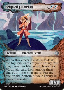 Eclipsed Flamekin - Lorwyn Eclipsed