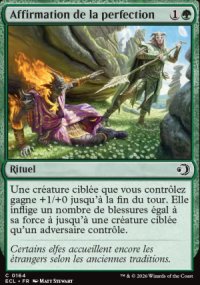 Affirmation de la perfection - Lorwyn Eclipsed