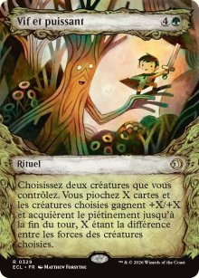 Vif et puissant - Lorwyn Eclipsed