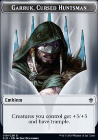 Emblem Garruk, Cursed Huntsman - 