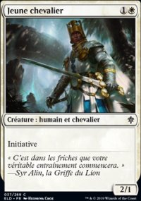 Jeune chevalier - 