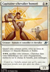 Capitaine-chevalier honor - Edge of Eternities
