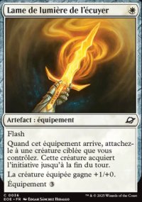 Lame de lumire de l'cuyer - Edge of Eternities