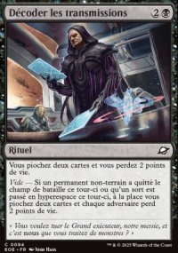 Dcoder les transmissions - Edge of Eternities
