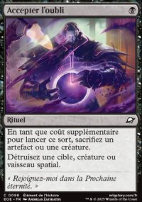 Accepter l'oubli - Edge of Eternities