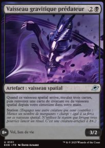 Vaisseau gravitique prdateur - Edge of Eternities