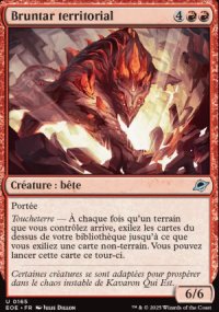 Bruntar territorial - Edge of Eternities