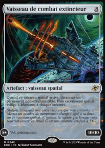 Vaisseau de combat extincteur - Edge of Eternities