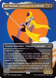 Syr Vondam, archtype de Soltoile - Edge of Eternities