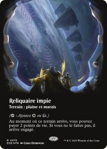 Reliquaire impie - Edge of Eternities