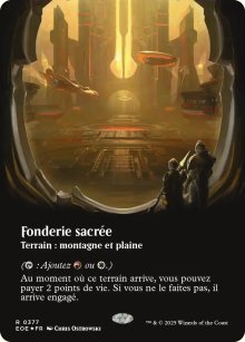 Fonderie sacre - Edge of Eternities