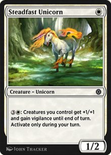 Licorne inbranlable - 