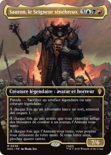 Sauron, le Seigneur t�n�breux - the Hobbit Commander Decks