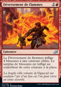 Dversement de flammes - 