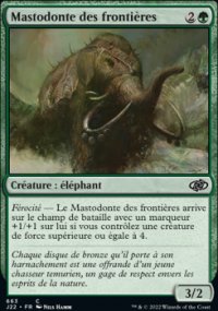 Mastodonte des frontires - 