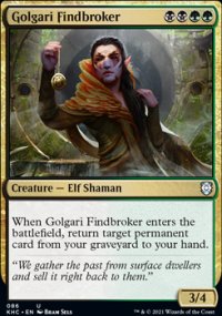 Golgari Findbroker - 