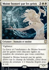 Moine honor par les geists - 