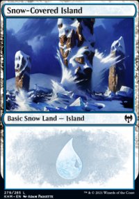 Snow-Covered Island - 