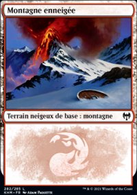 Montagne enneige - 