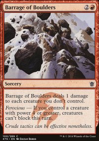 Barrage of Boulders - 