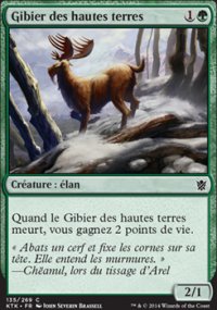 Gibier des hautes terres - 