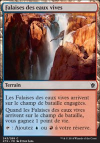 Falaises des eaux vives - 