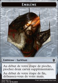 Emblme Sarkhan, le languedragon - 