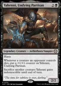 Yahenni, Undying Partisan - 