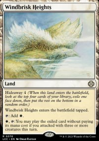 Windbrisk Heights - The Lost Caverns of Ixalan Commander Decks