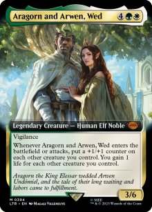 Aragorn and Arwen, Wed 2 - The Lord of the Rings: Tales of Middle-earth