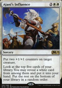 Ajani's Influence - 