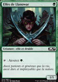 Elfes de Llanowar - 