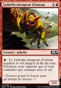 Gobelin attrapeur d'oiseau - 